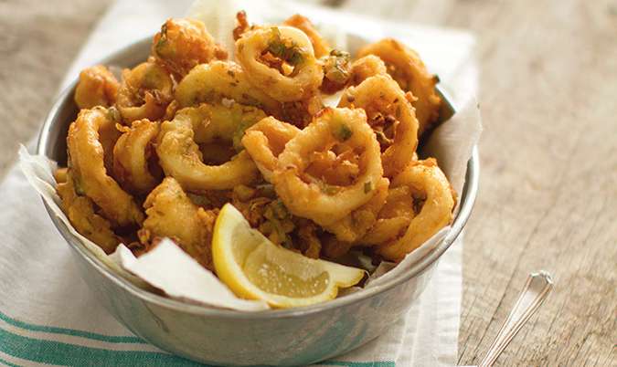 Squid Fritters (4 Pcs)