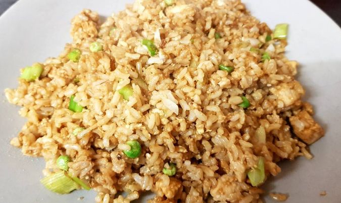 Fried Rice With Chicken And Egg