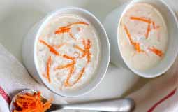 Yoghurt, Carrot and Cucumber Raita