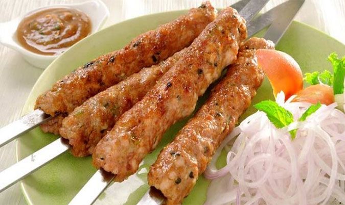Kashmiri Seekh Kebab (4 Pcs) (GF)