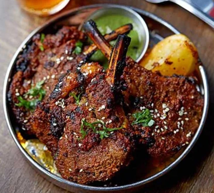 Juicy Lamb Cutlet Achari (3 Pcs) (GF)