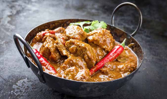 Lamb Vindaloo - Hot (GF, DF)