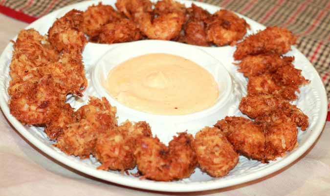 Prawn Coconut Fry (GF, DF)