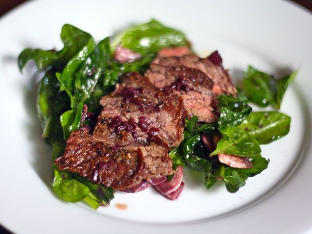 Lamb Or Beef Spinach