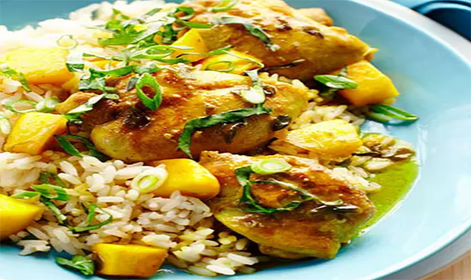 Mango Chicken and Rice - GF