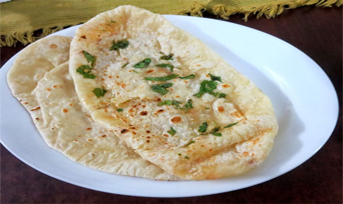 Cheese Garlic Naan