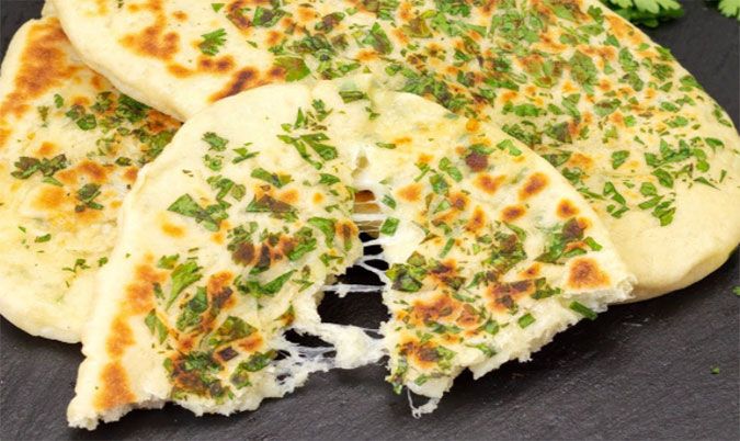 Onion and Cheese Naan