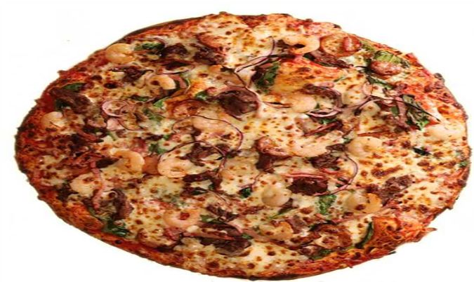 Reef and Beef Pizza