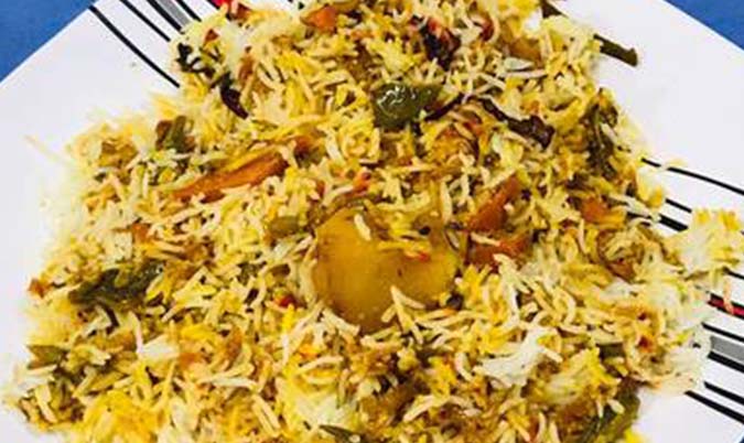 Chicken Fry Piece Biryani