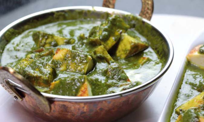 Saag Paneer (V)