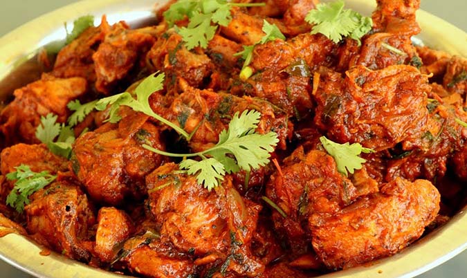 Kadai Chicken