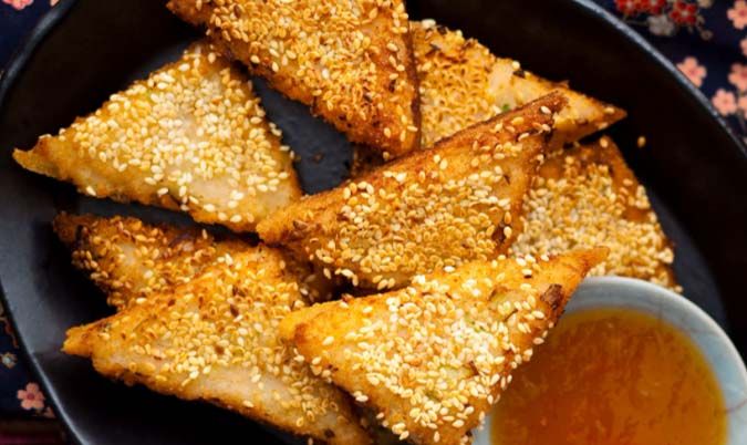 Sesame Prawn Toast
