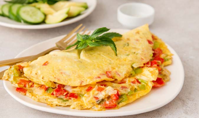 Vegetable Omelette