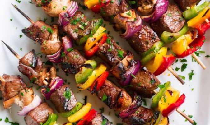 Mixed (Beef and Chicken) Kebab