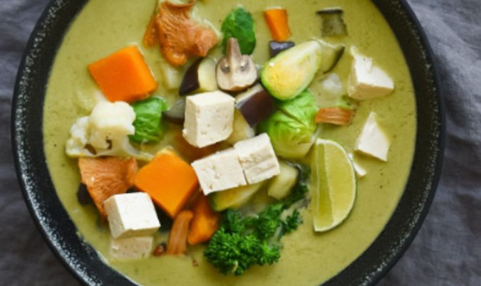 Green Curry Tofu