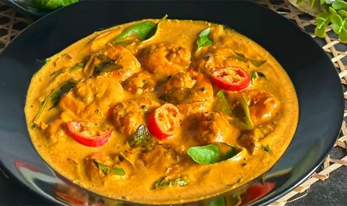 Prawn Basil Curry