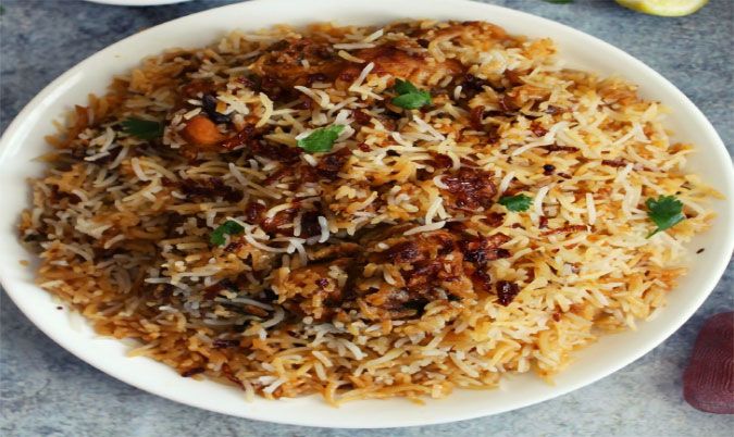 Hyderbadi Chicken Dum Biryani