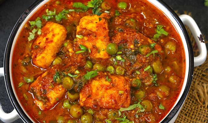 Matar Paneer