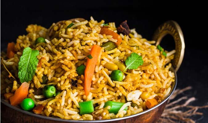 Vegetable Biryani Rice