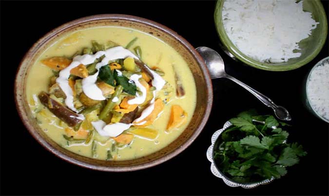 South Indian Mixed Vegetable Curry