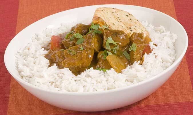 House Curry with Rice