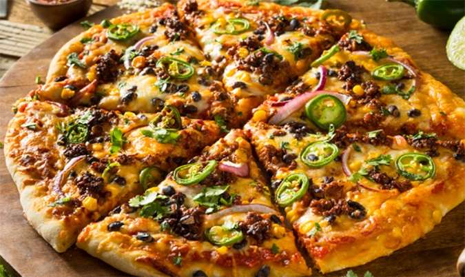 Mexican (Meat Pizza)