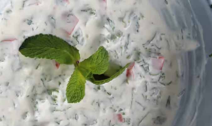 Cucumber &Yoghurt Raita