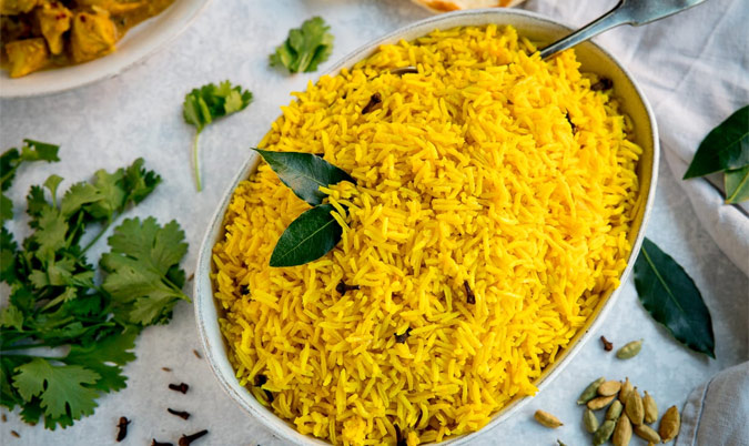 Pilau Rice (Fried Rice)