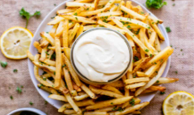 Bowl of Chips with Aioli