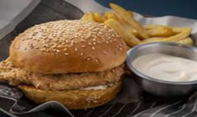 Kids Chicken Burger with Chips