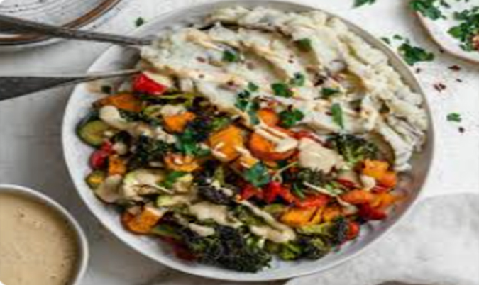 Mashed Potato with Veg