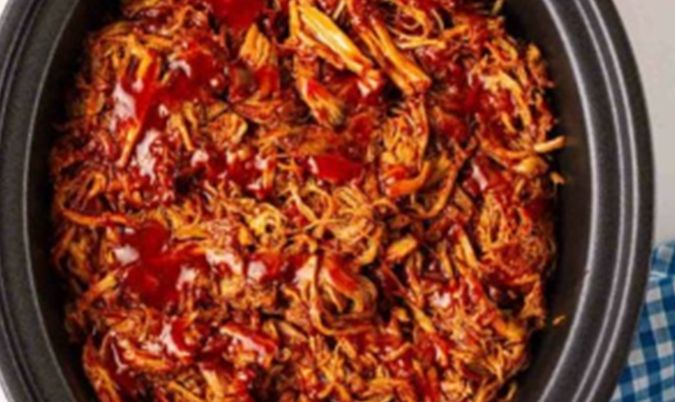 Slow Cooked Pulled Pork Parma