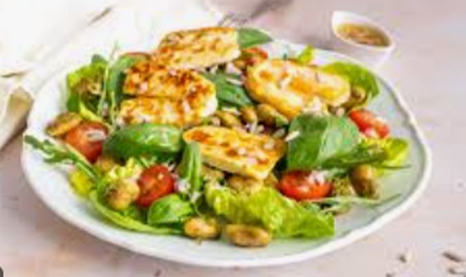 Halloumi Cheese Salad