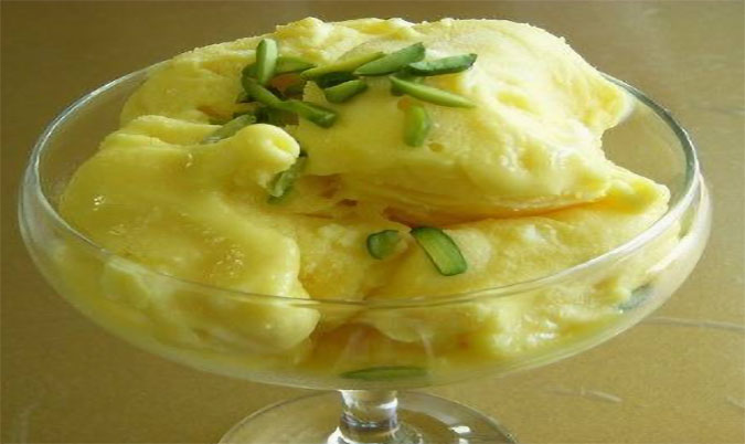 Saffron Ice Cream