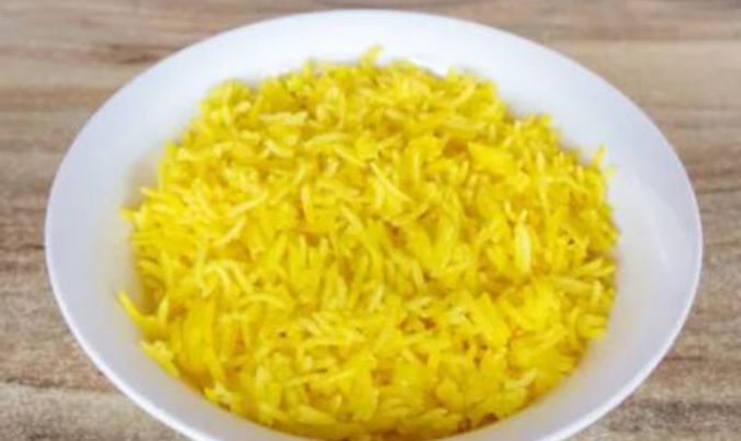 Saffron Steamed Rice