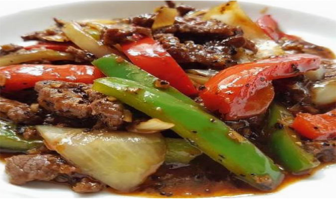 Beef with Black Pepper