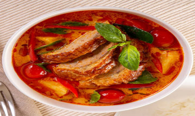 Red or Green Curry Duck
