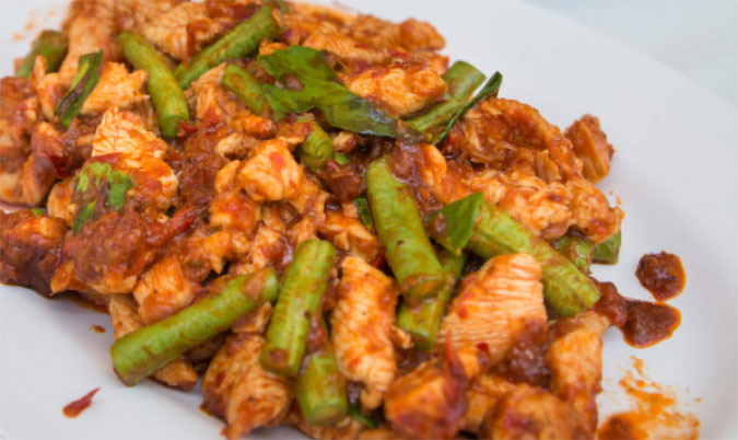 Hot Chilli Stir Fry (Pad Phed) (Hot)
