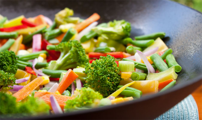 Steamed Mixed Vegetables (GF)