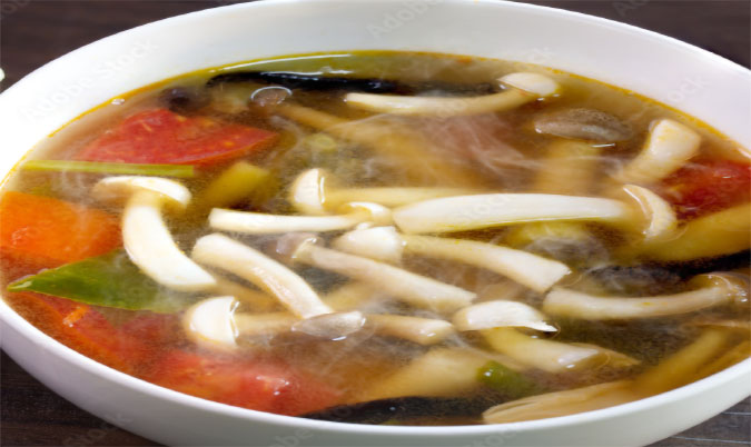 Sour Mushroom Soup (Tom Yum Hed) (GF)