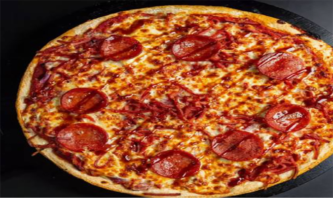 Pepperoni, Ham and Onion