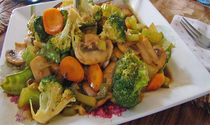 Chinese Vegetables with Oyster Sauce