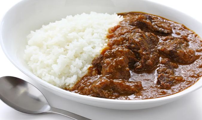 Curried Beef and Rice (Dairy)