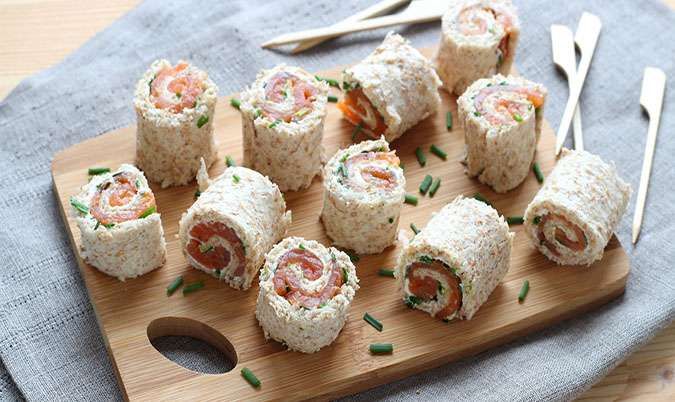 Salmon Mini Roll