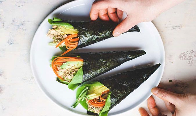 Tuna Salad Hand Roll