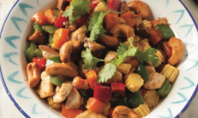 Cashew Nuts with Asian Mix Vegetables