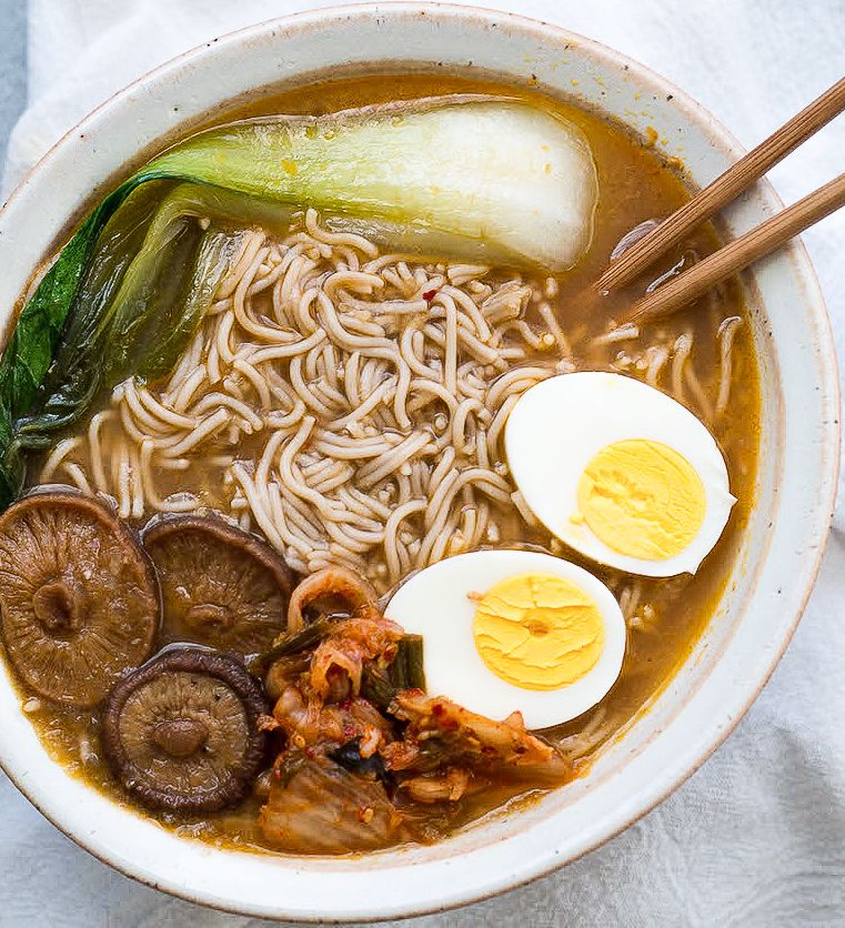 Ramen Noodle Soup Plus Drink