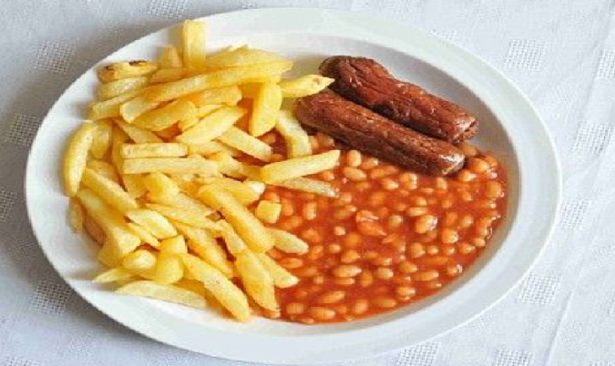 Kids Sausage And Chips
