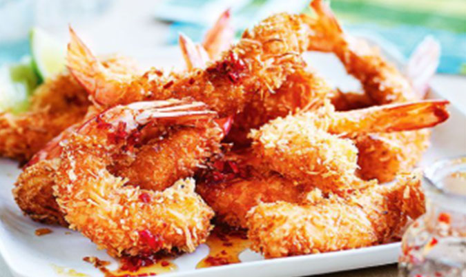 Coconut Prawns