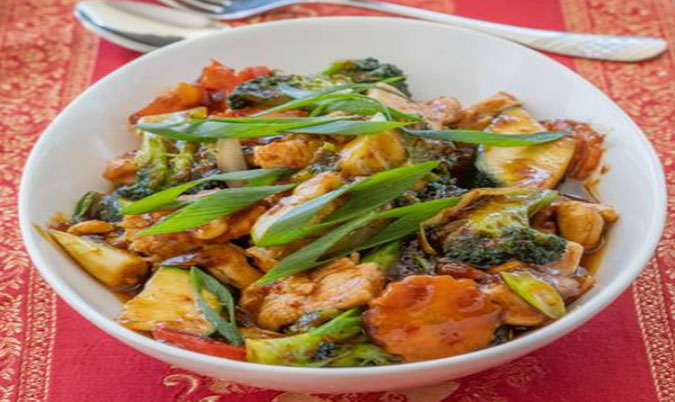 Cashew Nut and Chilli Jam Stir Fry